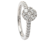 Jewellery - RING, 18K white gold - View 1