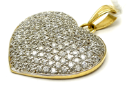 Jewellery - Pendant with white stones 18K 7,8g - View 1