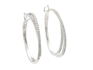 Jewellery - EARRINGS, 18K white gold - View 1