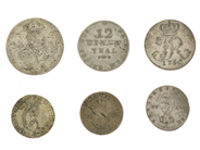 Coins - 6 COIN, silver - View 2