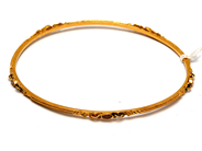 Lot, Bangle with stones 22K 11,2g 7cm , in auction: Pawn – Tuesday 22 January 2019