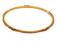 Lot, Bangle with stones and small details i white gold 22K 11,2g 7cm , in auction: Pawn – Tuesday 22 January 2019