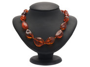 Jewellery, NECKLACE, treated amber, in auction: Lilla jewellery – Thursday 21 February 2019