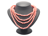 Jewellery, NECKLACE, 4-strand, in auction: Lilla jewellery – Thursday 21 February 2019