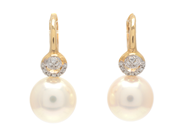 Jewellery, PEARL EARRINGS, 18K gold, in auction: Lilla jewellery – Thursday 21 February 2019