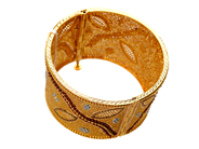Jewellery, Bangle double-dyed 21K, SIZE 60-70 mm, in auction: Pawn – Tuesday 5 March 2019