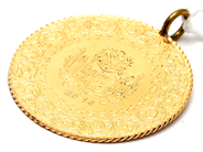 Jewellery, Coin similar Items/Pendant 21K 7,3g Ø30mm (öggla not gold), in auction: Pawn – Tuesday 5 March 2019