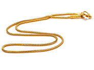 Jewellery, Necklace Fantasilänk 23K 7,6g 37,5cm, in auction: Pawn – Tuesday 5 March 2019