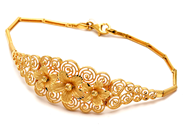 Jewellery, Bracelet 21K 11,5 ca19,5cm, in auction: Pawn – Tuesday 5 March 2019