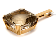 Jewellery - Pendant 18K 11,7g, with big setn - View 1
