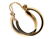 Jewellery - Earrings one pair 18K 1,8g Ø16mm - View 1