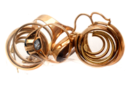 Lot - Lot of Gold 18K Brv: 29,7g with stones (engraved/damaged) - View 1