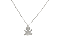 Jewellery, PENDANT/CHAIN, silver, in auction: Lilla jewellery – Thursday 28 March 2019