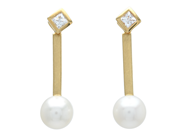 Jewellery, PEARL EARRINGS, 18K gold, in auction: Lilla jewellery – Thursday 28 March 2019