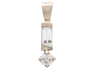 Jewellery, PENDANT, 18K white gold, in auction: Lilla jewellery – Thursday 28 March 2019