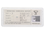 Gemstones, DIAMOND, brilliant cut, in auction: Lilla jewellery – Thursday 28 March 2019