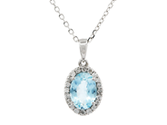 Jewellery, PENDANT/CHAIN, 18K white gold, in auction: Lilla jewellery – Thursday 28 March 2019