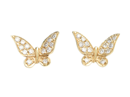 Jewellery, EARRINGS, 14K gold, in auction: Lilla jewellery – Thursday 28 March 2019