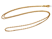 Jewellery, Necklace Anchor 18K 4,2g 70cm, in auction: Pawn – Tuesday 23 April 2019