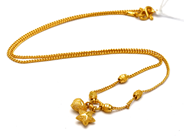 Jewellery, Necklace 23K 7,6g 42cm, in auction: Pawn – Tuesday 23 April 2019