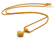 Jewellery, Necklace 23K 7,6g 43cm, in auction: Pawn – Tuesday 23 April 2019