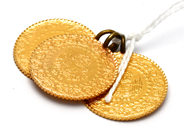 Lot, Pendant three items. 21K 5,4g loops i metal, in auction: Pawn – Tuesday 23 April 2019