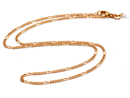 Jewellery, Necklace Figaro 18K 4,0g 42cm, in auction: Pawn – Tuesday 23 April 2019