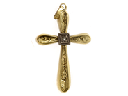 Lot, Lot of gold 14K 2g old brilliant cut diamond 1xca0,02ct damage on backpart, in auction: Pawn – Tuesday 23 April 2019