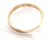 Lot, Lot of gold 18K 3,2g Ø20, double-dyed, in auction: Pawn – Tuesday 23 April 2019
