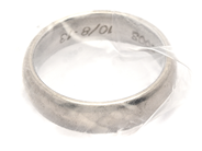 Lot, Lot of gold 18K 11,3g Ø18¾, white gold, in auction: Pawn – Tuesday 23 April 2019