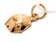 Jewellery, Pendant 18K 0,3g Ladybird, in auction: Pawn – Tuesday 23 April 2019