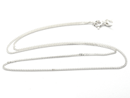 Jewellery, Necklace 925 1,6g 40cm, "curb", in auction: Pawn – Tuesday 23 April 2019