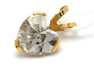 Jewellery, Pendant 18K 0,7g with stone, in auction: Pawn – Tuesday 23 April 2019