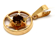 Jewellery - Pendant 18K 1,1g with stone - View 1