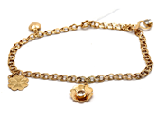 Jewellery - Bracelet 18K 5,4g 19,5cm Bismarck with charms - View 1