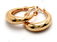 Jewellery, Earrings 18K 1,6g , in auction: Pawn – Tuesday 23 April 2019