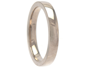 Jewellery - PLAIN RING, 18K white gold - View 1