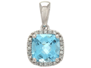 Jewellery - PENDANT, 18K white gold - View 1