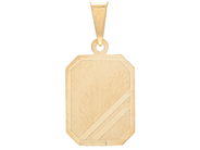 Jewellery - PENDANT, 18K gold with 10x13,5 mm - View 1