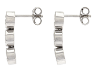 Jewellery - EARRINGS, 18K white gold - View 3