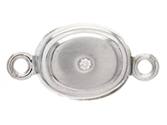Jewellery - CLASP, 18K white gold - View 1