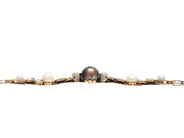 Jewellery - BRACELET, 14K gold/platinum - View 3