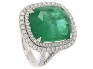 Jewellery, RING, 18K white gold, in auction: Important jewellery – Saturday 30 November 2019