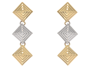 Jewellery - EARRINGS, 18K yellow/white gold - View 1