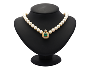 Jewellery - PEARL NECKLACE, cultured pearls - View 4