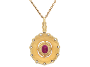 Jewellery - PENDANT WITH CHAIN, 14K gold - View 2