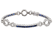 Jewellery, BRACELET, 18K white gold, in auction: Important jewellery – Saturday 30 November 2019