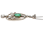 Jewellery - PENDANT WITH CHAIN, silver/14K gold - View 3