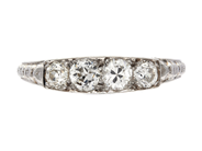 Jewellery - RING, platinum - View 2
