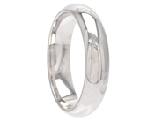 Jewellery - PLAIN RING, 18K white gold - View 1